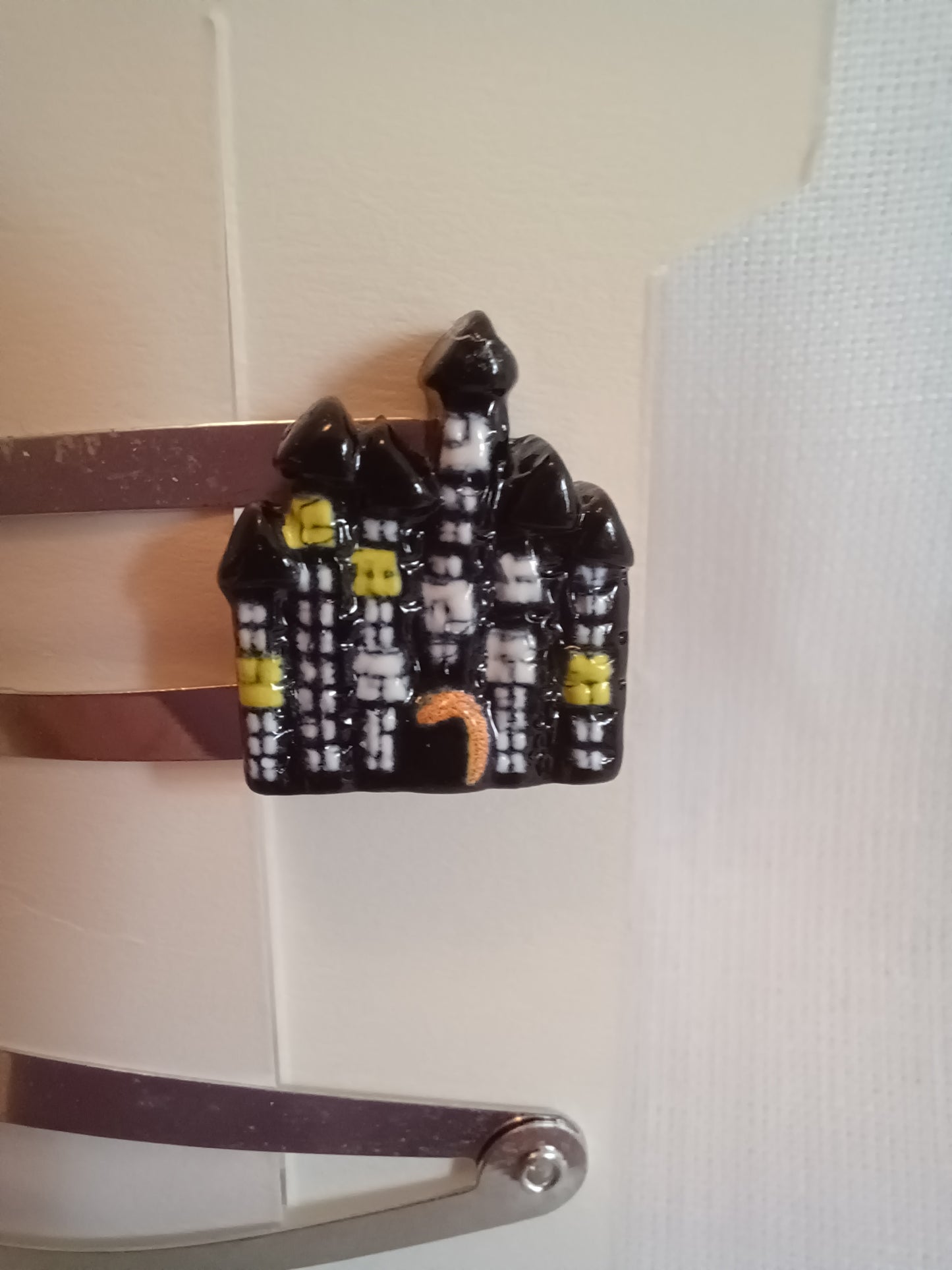 Haunted house hair clips