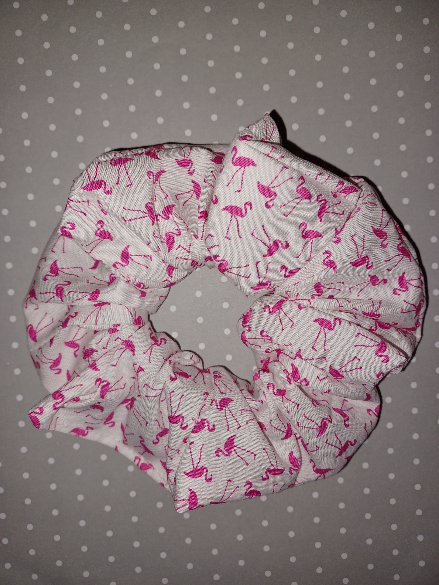 Flamingo xl scrunchie